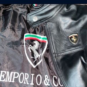 Emporio & Co Ferrari Leather Jacket